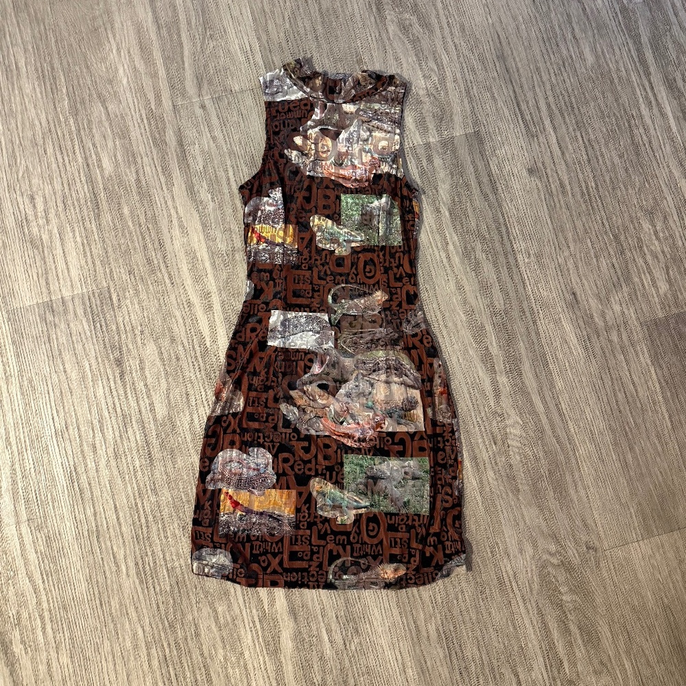 Fashion Brand Company Lizard Dress